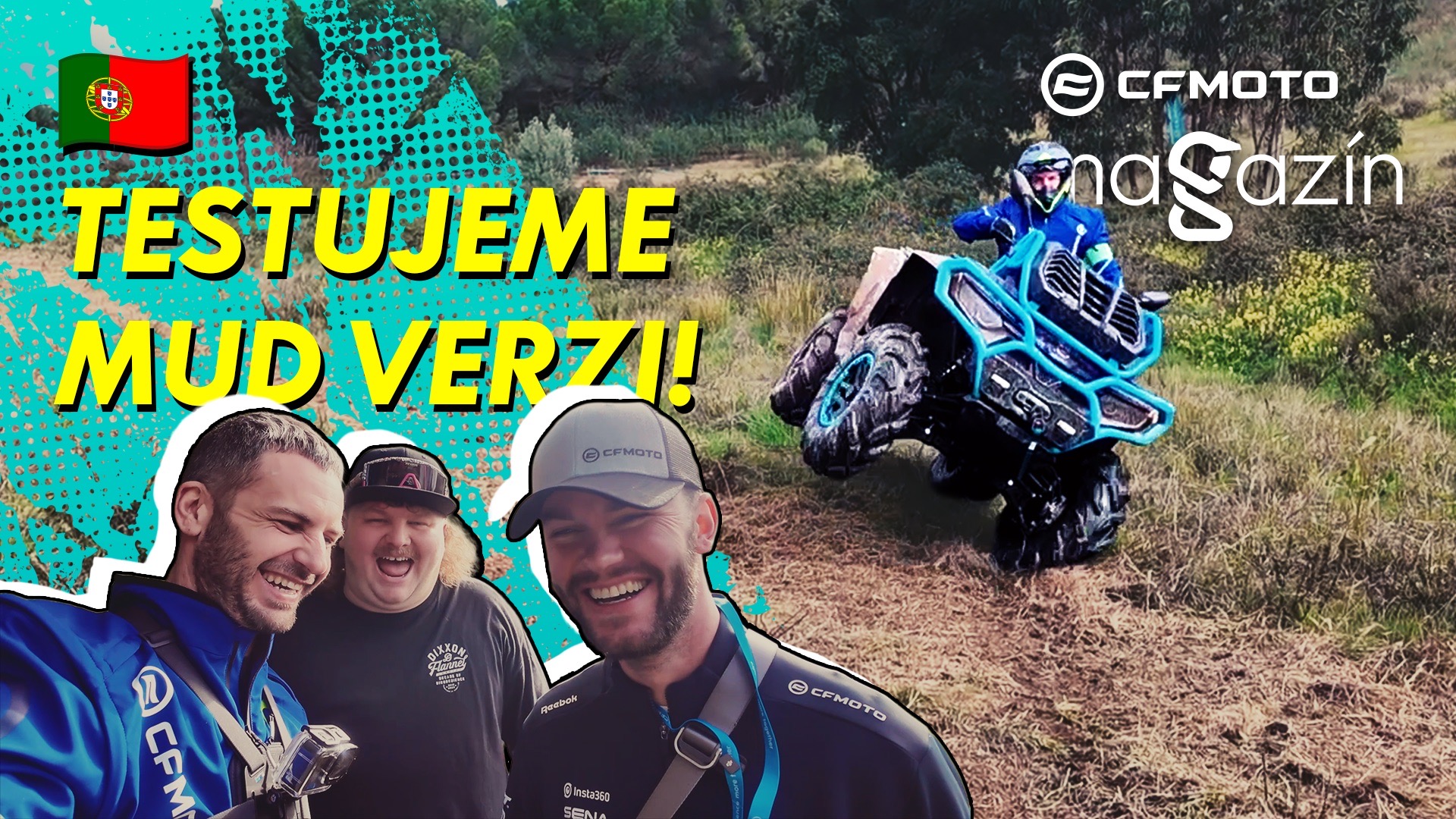 CFMOTO X1000 G3 MUD v exkluzivním videu z Portugalska.