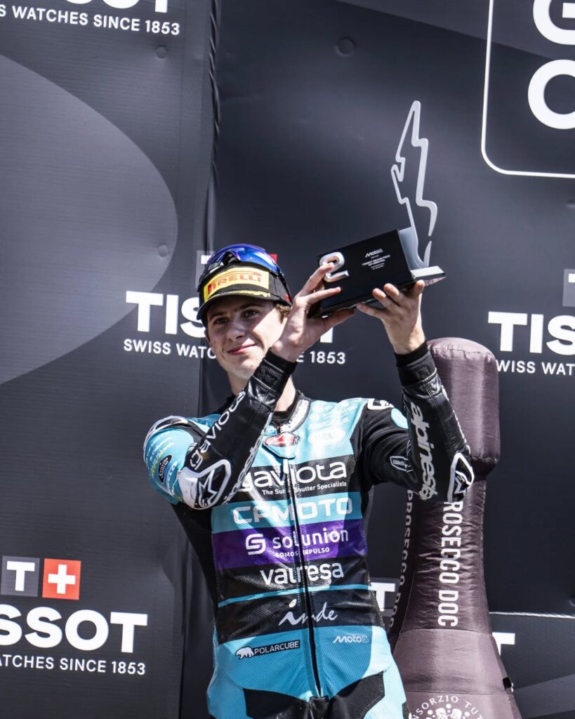 MotoGP Brno, team Aspar CFMOTO na druhém místě.