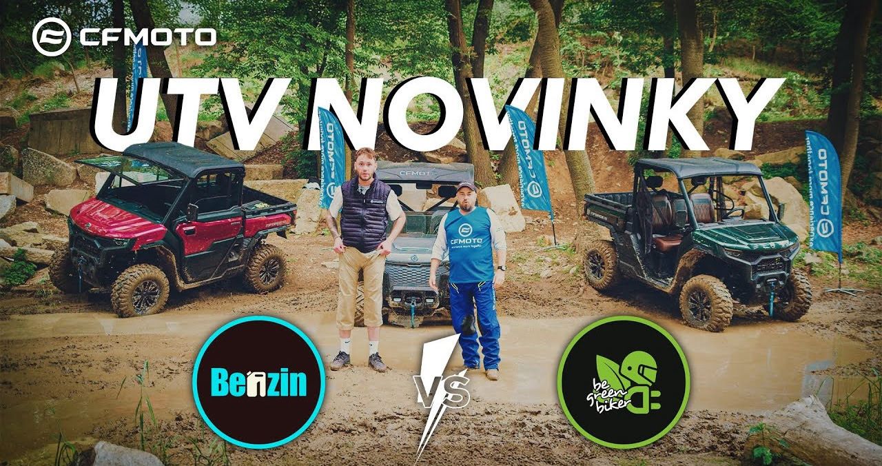 UTV CFMOTO elektrické a benzínové U10