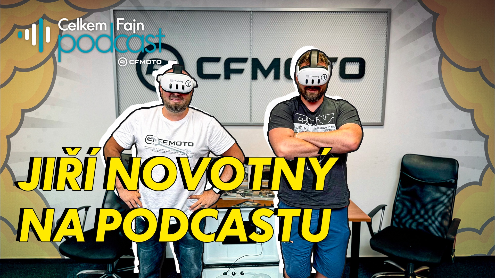 CFMOTO Celkem Fajn Podcast 7 - Jiří Novotný