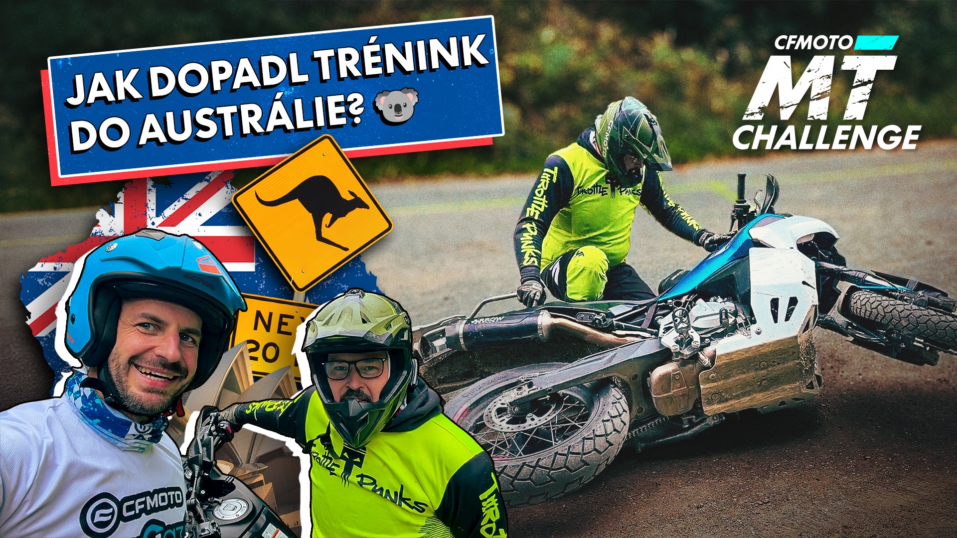 CFMOTO 800MT-X Challenge Austrálie 2025