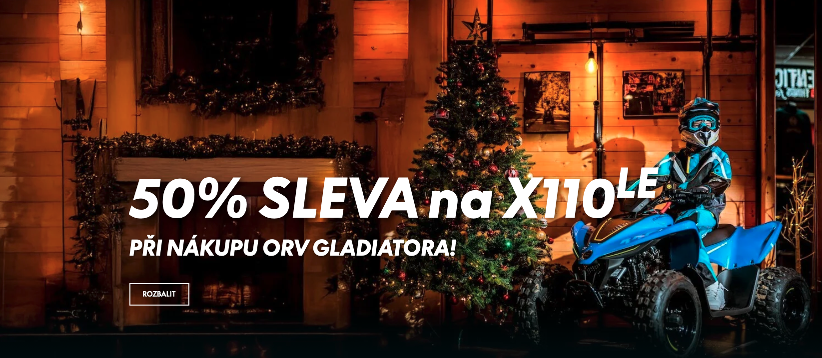 CFMOTO X110 LE za polovinu