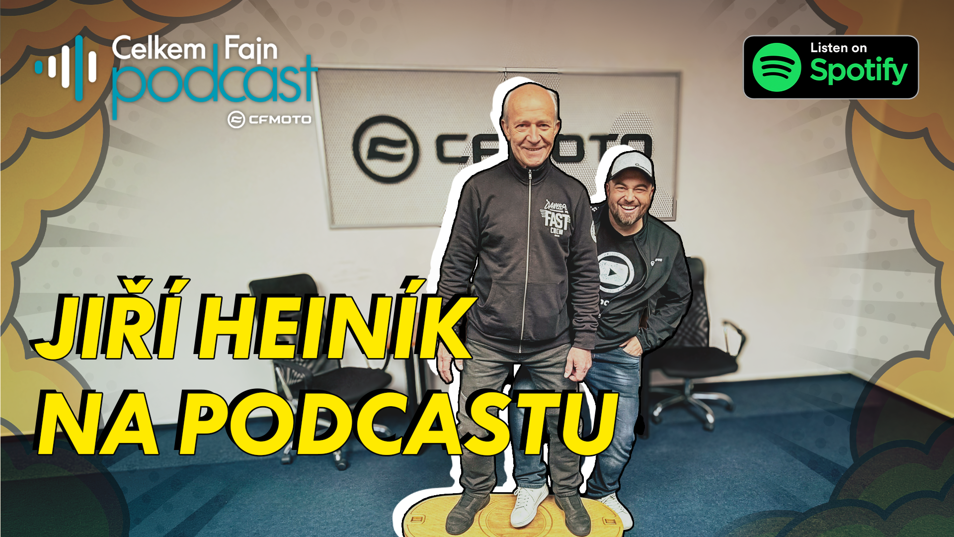 Celkem Fajn Podcast Jiří Heiník CFMOTO