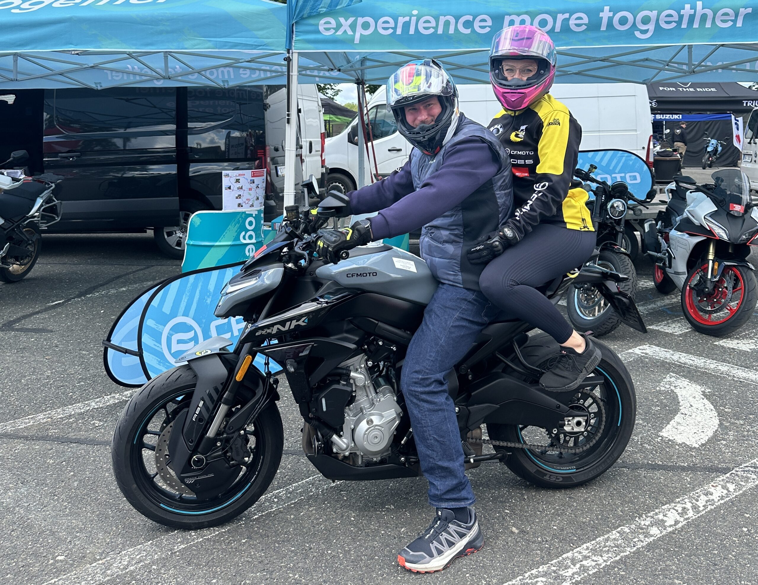 CFMOTO Mototest camp
