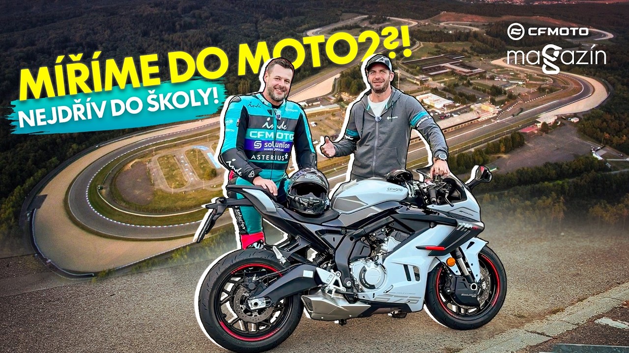 CFMOTO 675SR škola Brno