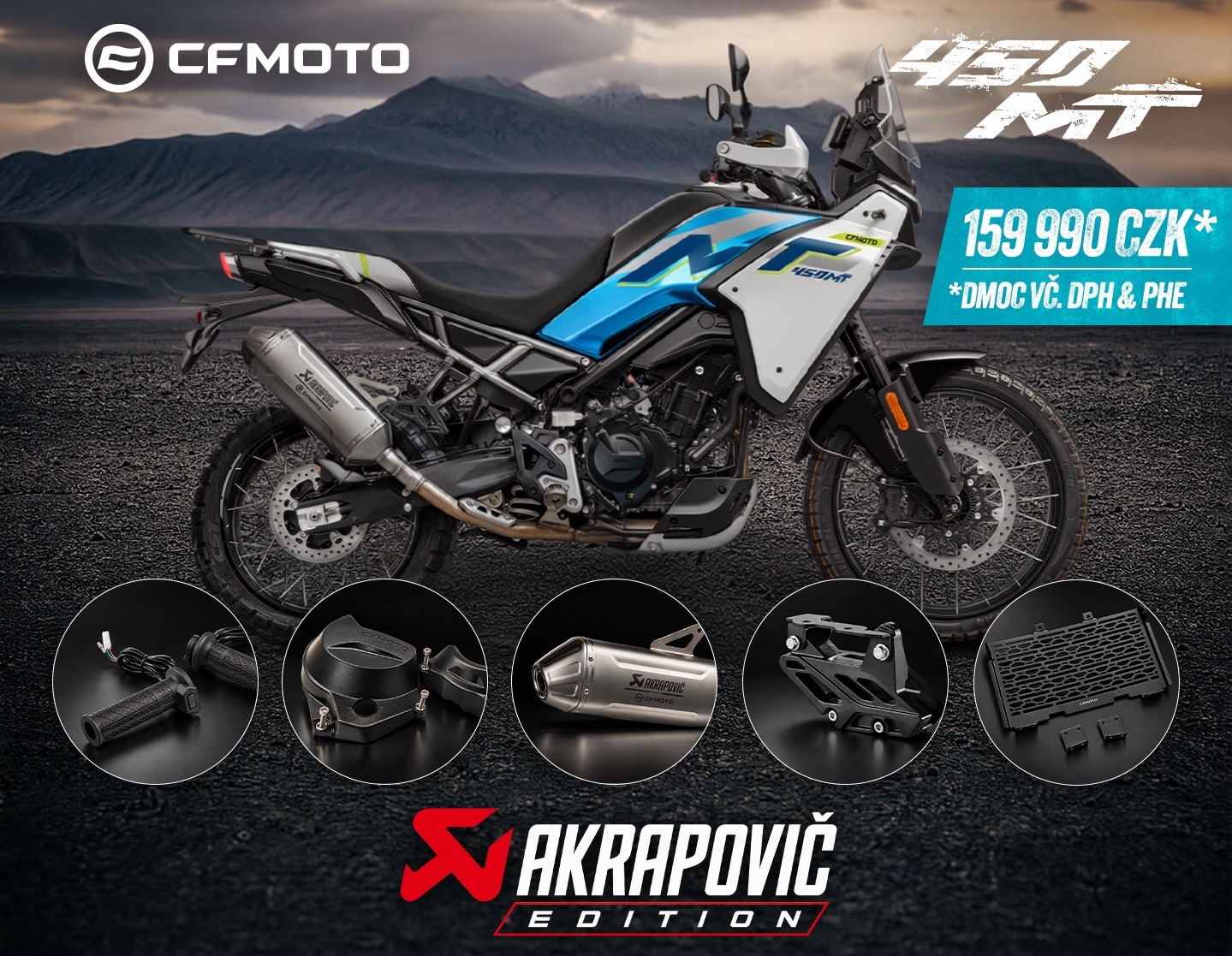 CFMOTO 450MT CL-C zdarma