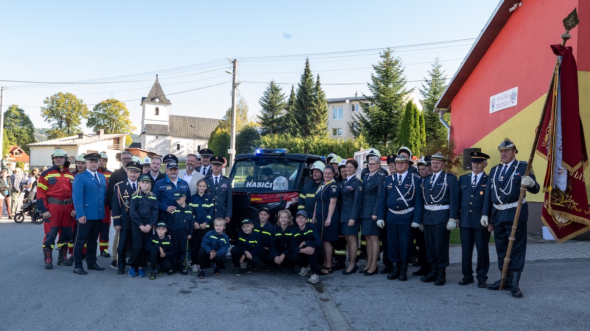 CFMOTO 300 UTV pro hasiče na Slovensku